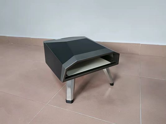 Высокотемпературная газовая пиццерия с термостатом из нержавеющей стали