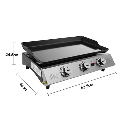 Барбекю Griddle здорового гриля БАРБЕКЮ теппаньяки CT 201 CSA электрическое для располагаться лагерем