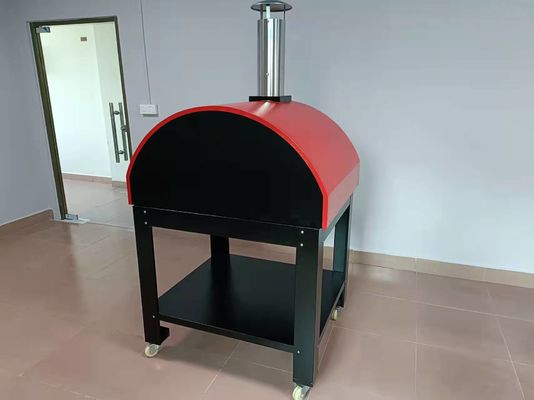 Печь толстой нержавеющей стали печи 30mm пиццы древесины нержавеющей стали CE деревянная