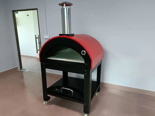 Печь CSA пиццы нержавеющей стали деревянная увольнятьая вне древесины ожогов печей