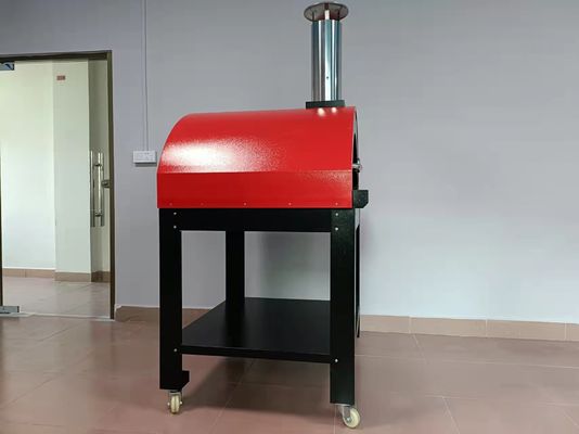 Машина печи пиццы нержавеющей стали кирпича увольнятьая древесиной на открытом воздухе